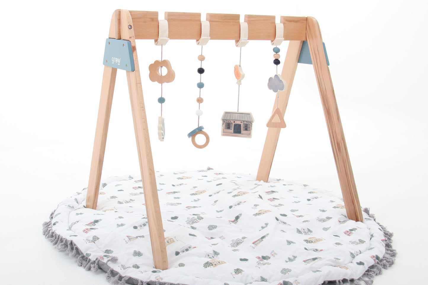 Wooden Baby Gym - Little Greyton